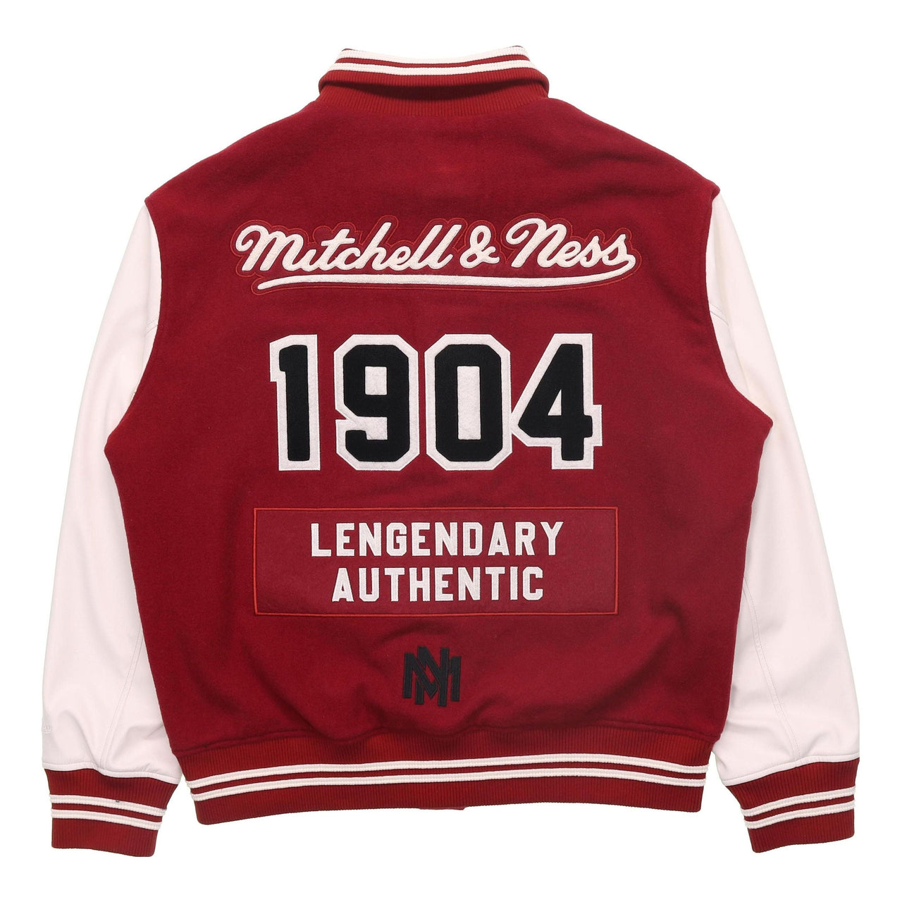 Mitchell & Ness Logo Varsity Jacket 'Red' MNSYAWTOJT021-RED