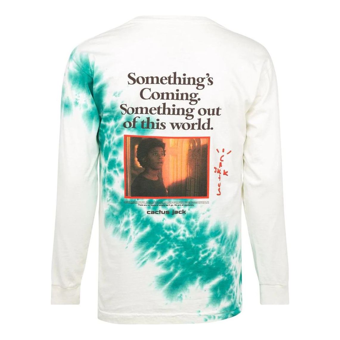 Travis Scott Cactus Jack Something's Coming II Long-Sleeve T-Shirt 'White Bleach' CJPS-LS29