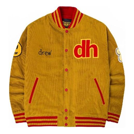 Drew House Corduroy Varsity Jacket 'Brown' DH-C6392-OXDI