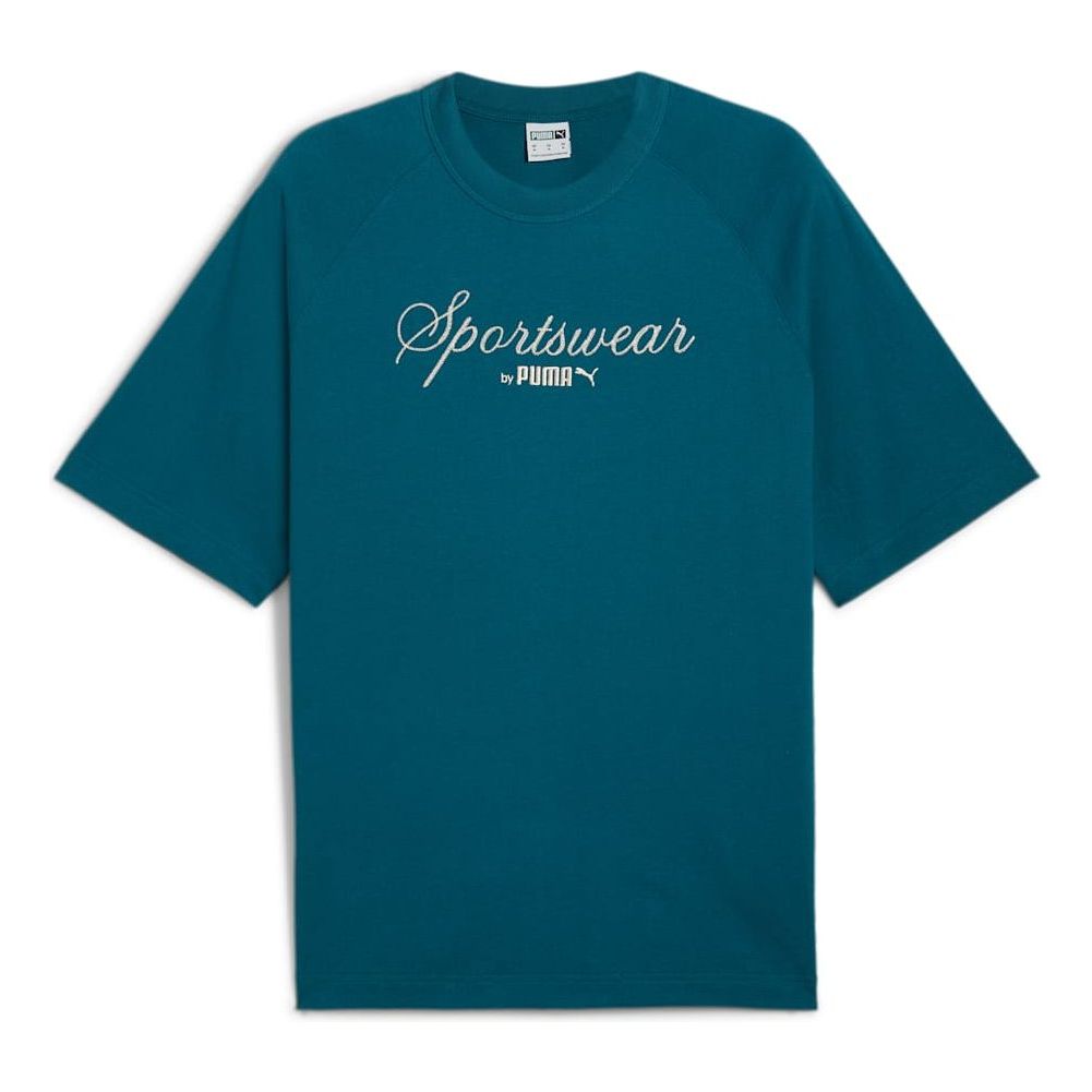 PUMA Classics+ Oversized T-Shirt 'Cold Green' 626721-22
