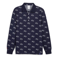 PUMA x Noah Jacquard Polo Shirt 'Navy' 623863-06