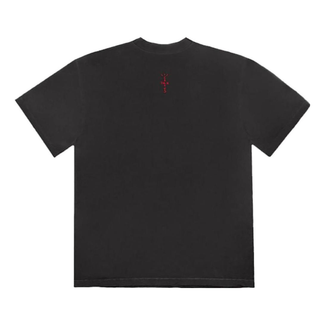 Travis Scott x McDonald's All American '92 T-shirt 'Washed Black' TC-494