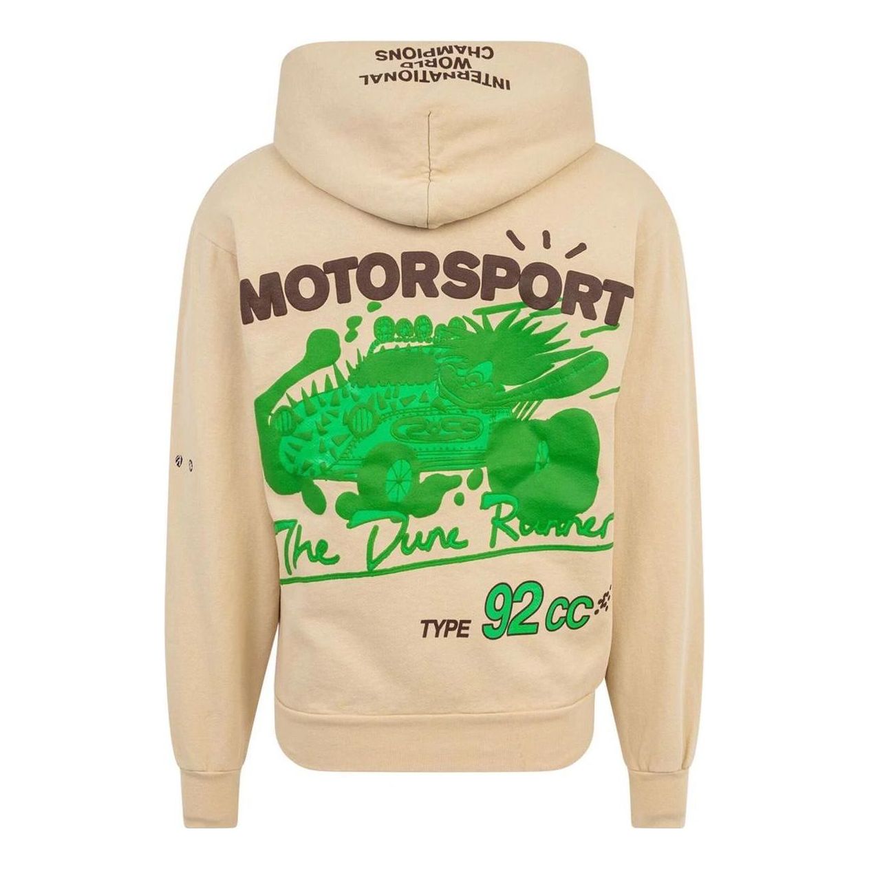 Travis Scott Cactus Jack FW22 Motor Sport Hoodie 'Medium Olive' CJJ6-HS14