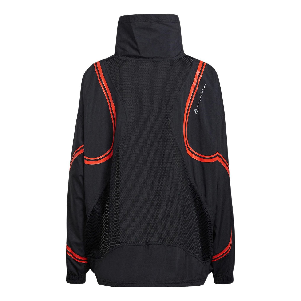 (WMNS) adidas by Stella McCartney TruePace Woven Jacket 'Black Red' HD9120