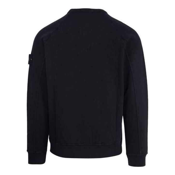 STONE ISLAND Compass Patch Sweatshirt 'Black' 781566360-V0029
