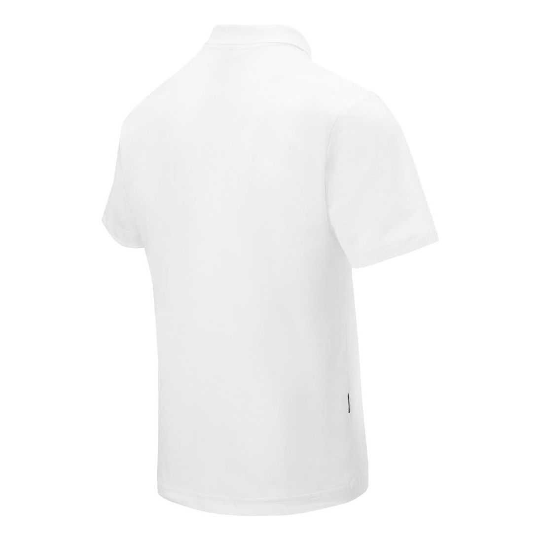 adidas Solid Color Pullover Casual Polo Shirt Asia Sizing 'White' JD1435