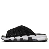 Nike Air More Uptempo Slides 'Black White Red' FJ2707-001
