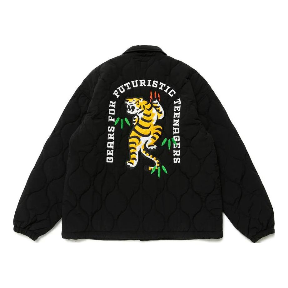HUMAN MADE Quilted Coach Jacket 'Black' HM25JK006