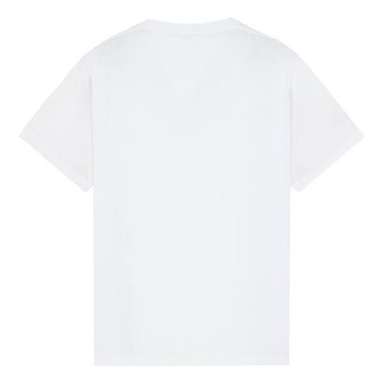 STONE ISLAND Logo Print T-Shirt 'White' 781521580-V0001