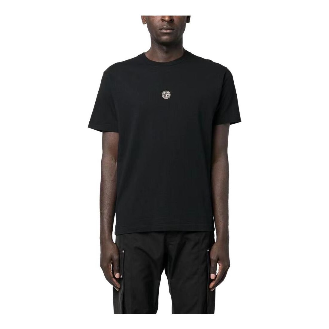 STONE ISLAND Crewneck Street Style T-shirts 'Black' 78152NS86-V0029