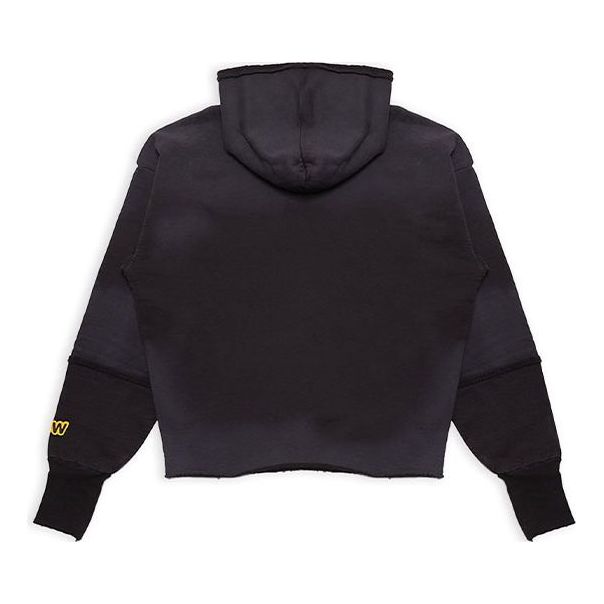 Drew House Deconstructed Mascot Hoodie 'Faded Black' DH-F31122-MCFB