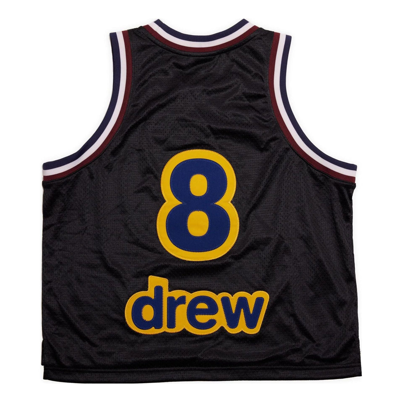 Drew House Hummingbirds Cropped Basketball Jersey 'Black' DR-SS22-952