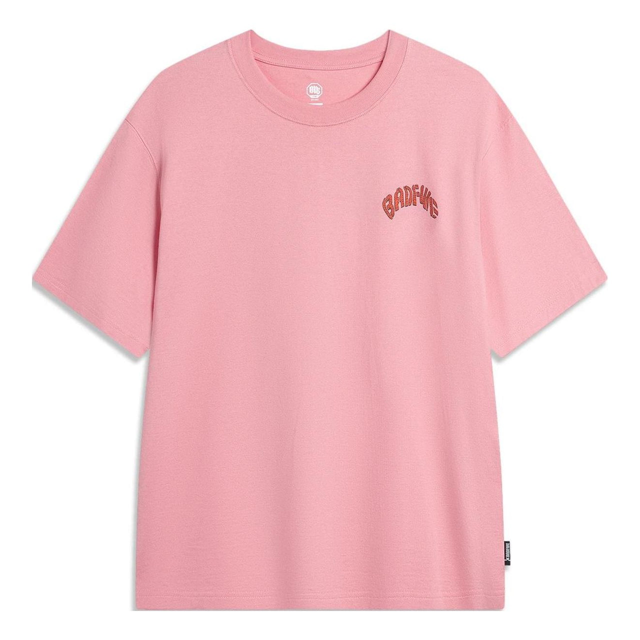 Li-Ning BadFive Graphic T-shirt 'Pink' AHSU435-7