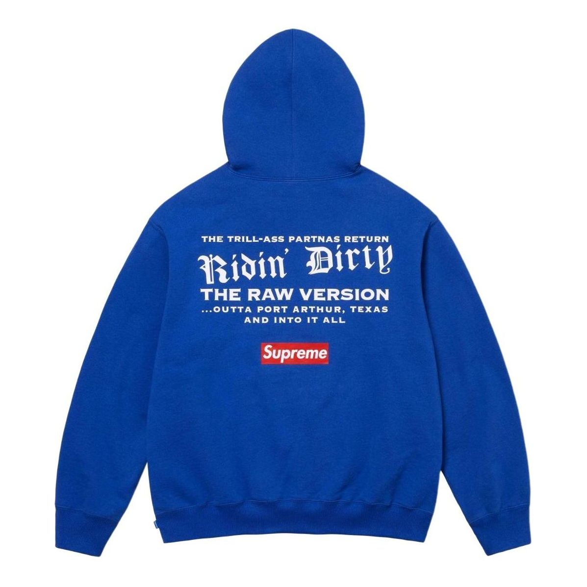 Supreme x UGK Hooded Sweatshirt 'Blue Yellow White' SUP-SS24-0141
