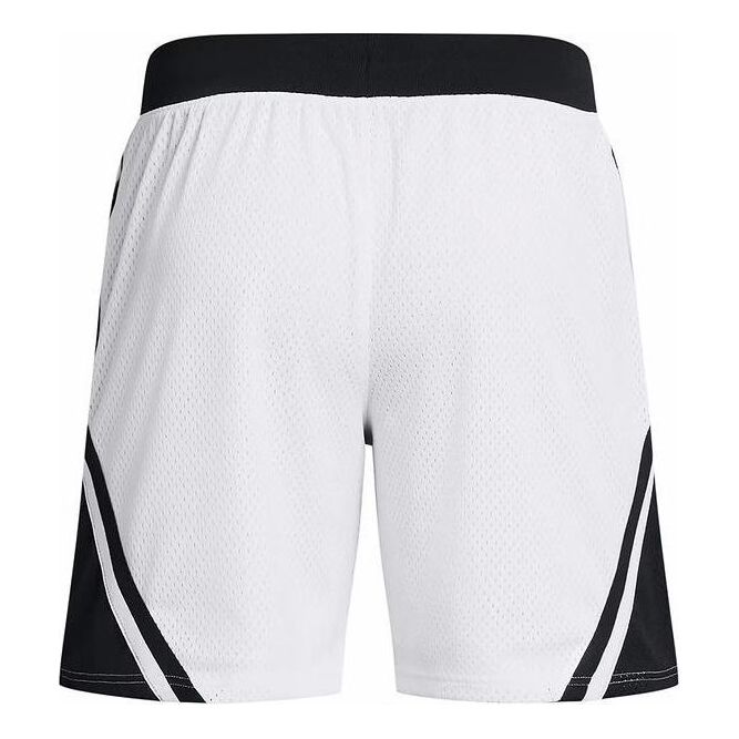 Under Armour Curry Mesh Shorts 'White Black' 1384470-100