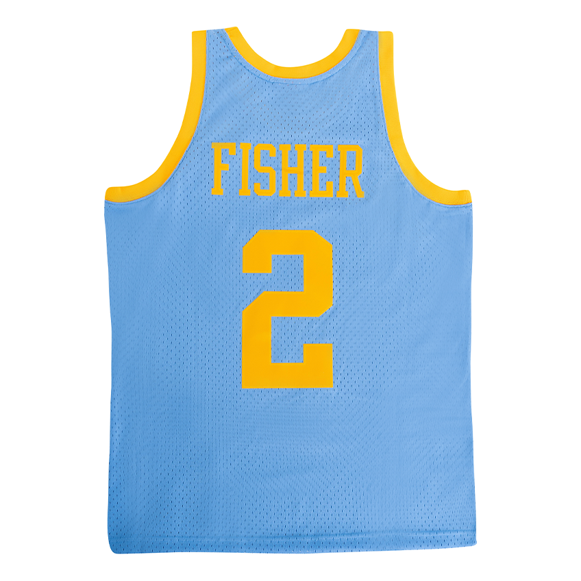 Mitchell & Ness x NBA Los Angeles Lakers 2001-02 Swingman Jersey 'Derek Fisher 2' SMJY1125-LAL01DFICLBL