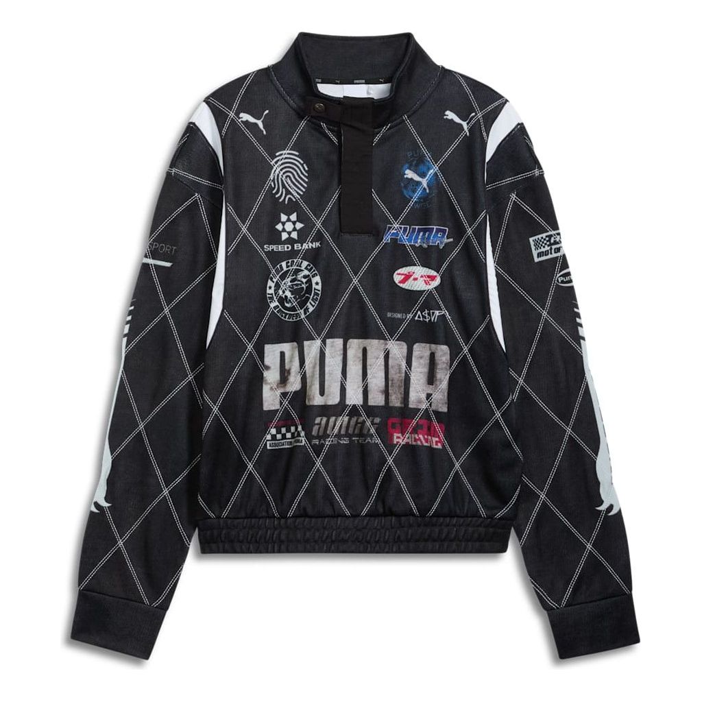 PUMA x A$AP ROCKY Distressed Sweatshirt 'Black' 631126-01