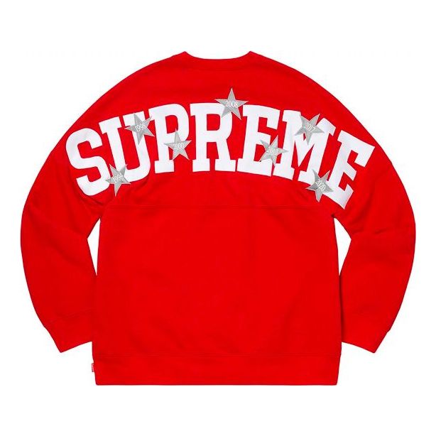 Supreme Stars Crewneck 'Red White' SUP-SS20-500