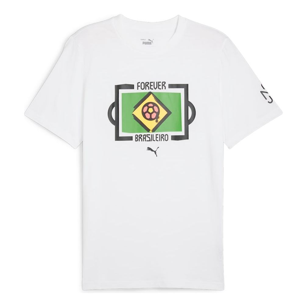 PUMA x Neymar Jr x Copa America Soccer T-shirt 'White' 659219-01