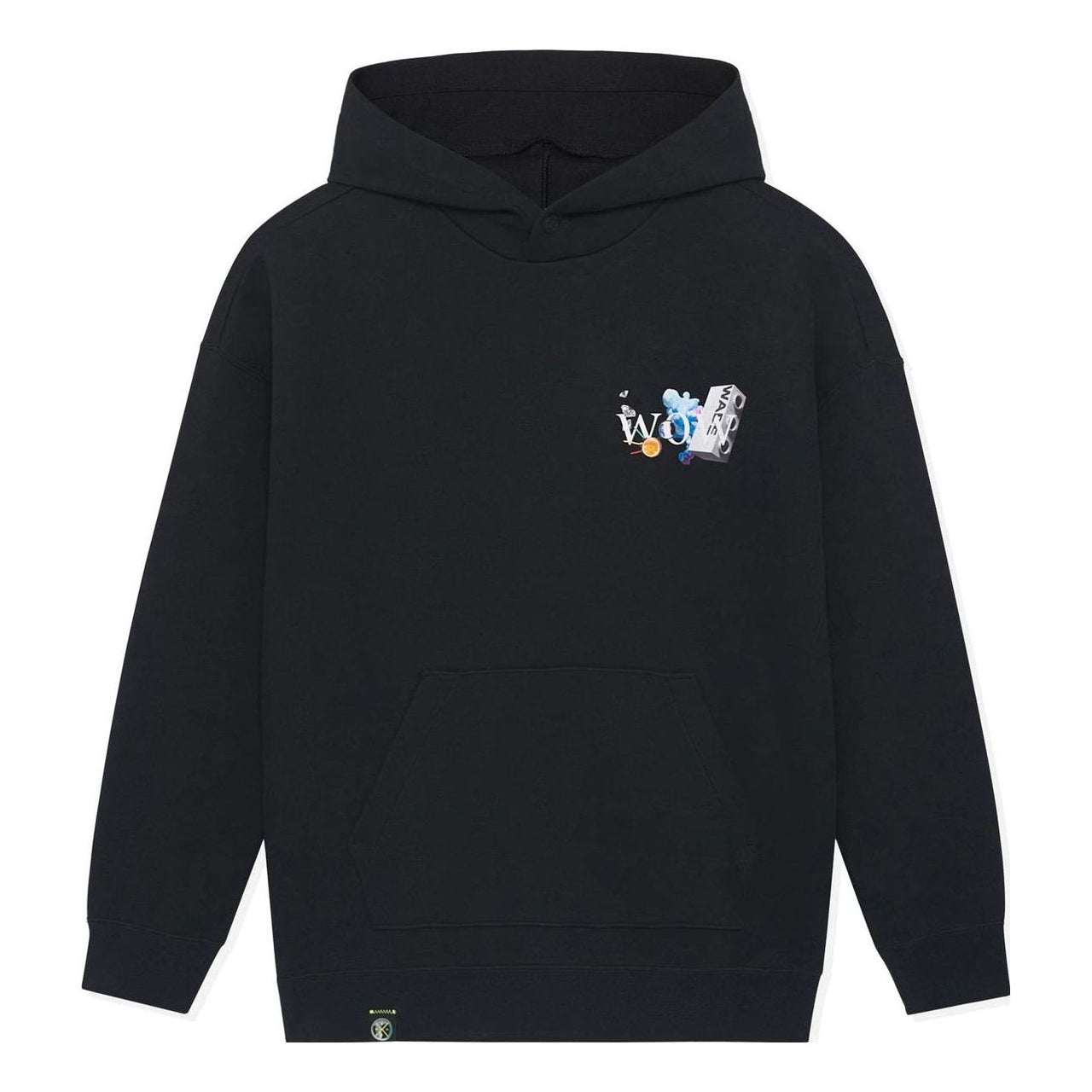 Li-Ning Way Of Wade Art Graphic Hoodie 'Black' AWDSE73-1