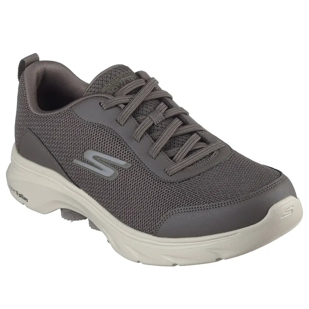 Skechers GOWalk 7 Lace Up Trainer 'Brown' 216644-TPE