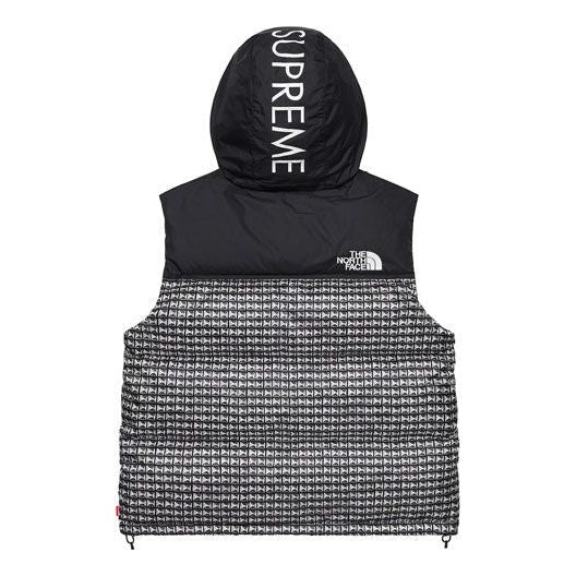 Supreme x The North Face Studded Nuptse Vest 'Black White' SUP-SS21-569