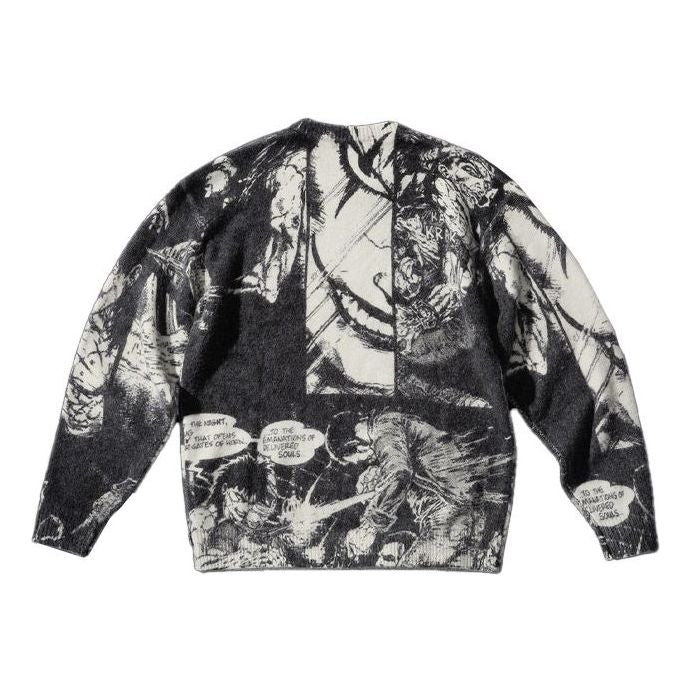 Supreme x The Crow Sweater 'White Black' SUP-FW21-177