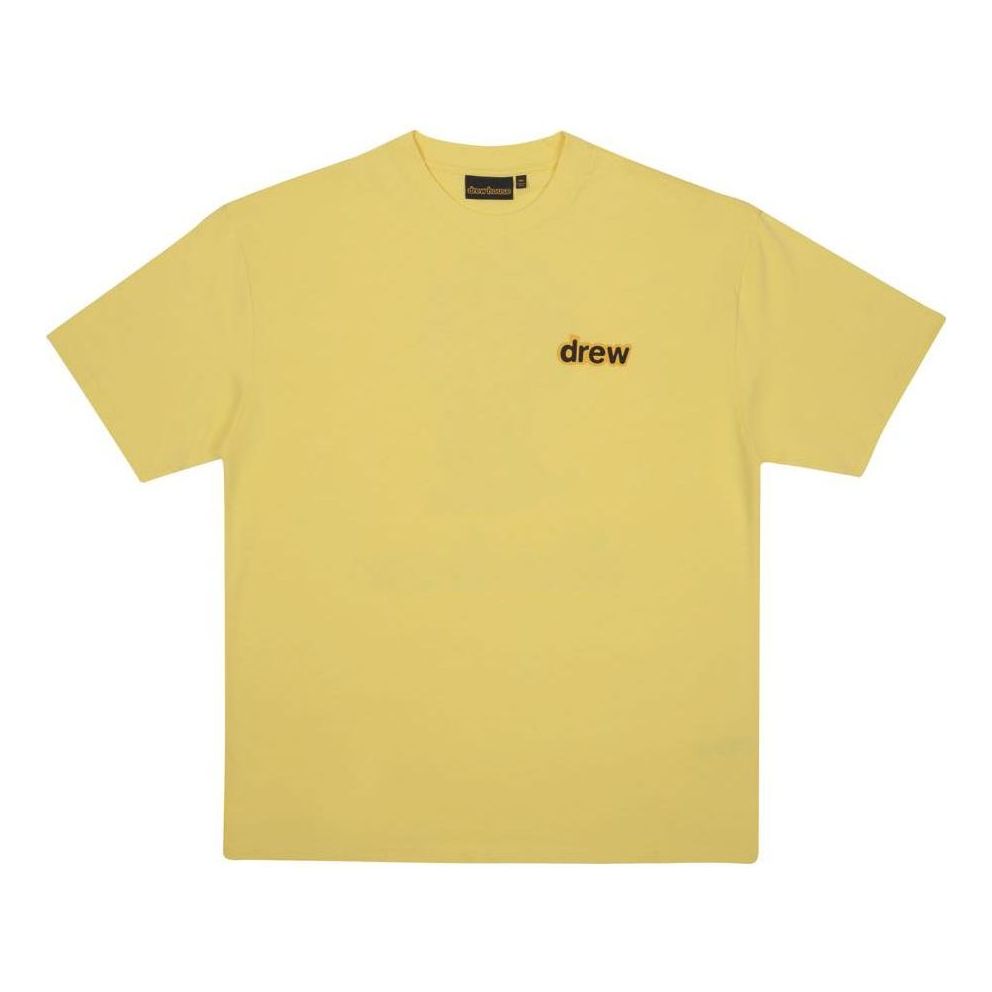 Drew House Dinodrew T-shirt 'Pastel Yellow' DR-FW22-211
