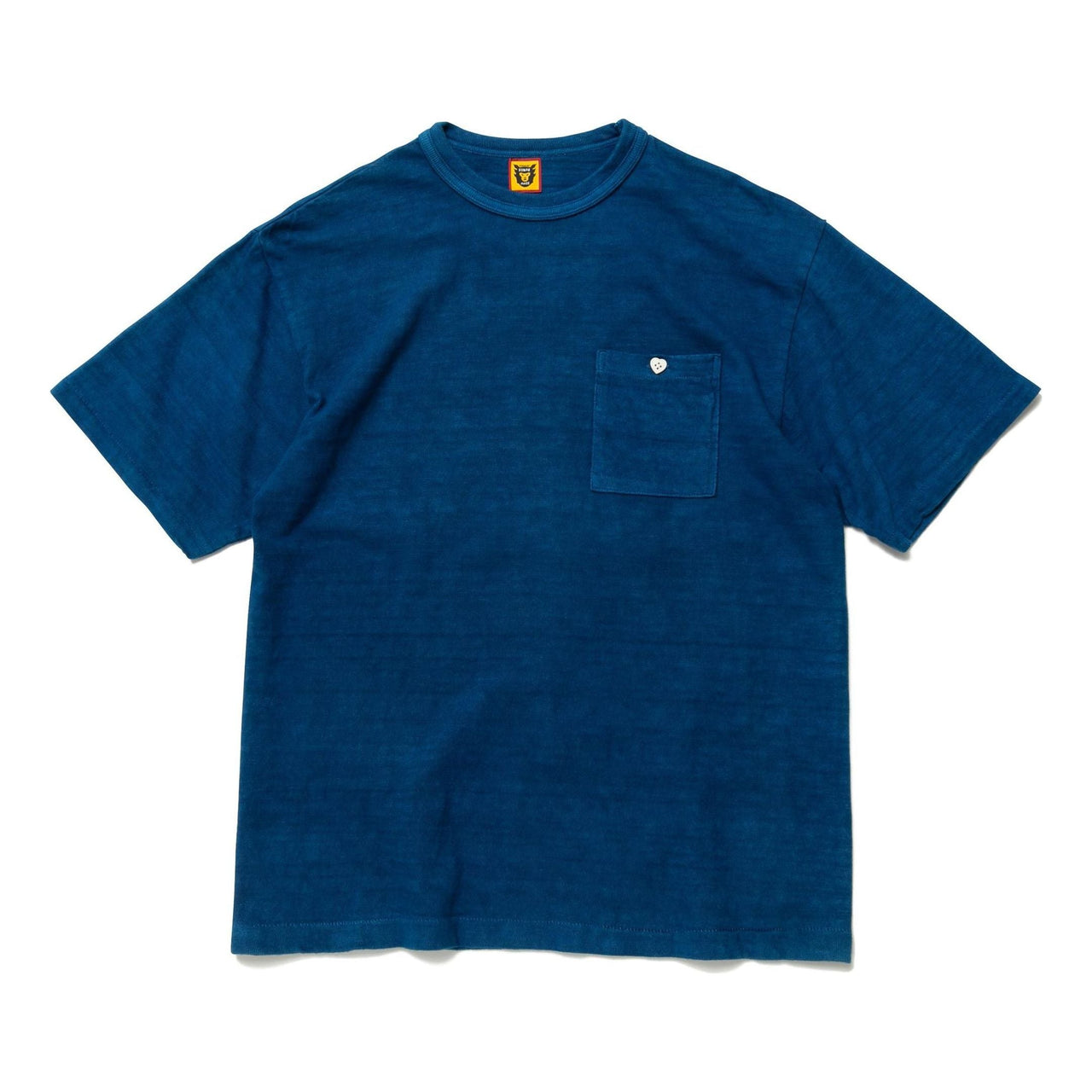 HUMAN MADE Ningen-Sei Indigo Pocket T-shirt 'Indigo Blue' HM23CS036