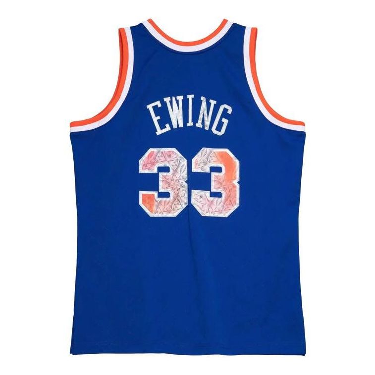 Mitchell & Ness x NBA 75th Anniversary New York Knicks Jersey 'Patrick Ewing 33' SMJY1202-NYK91PEWBLUE