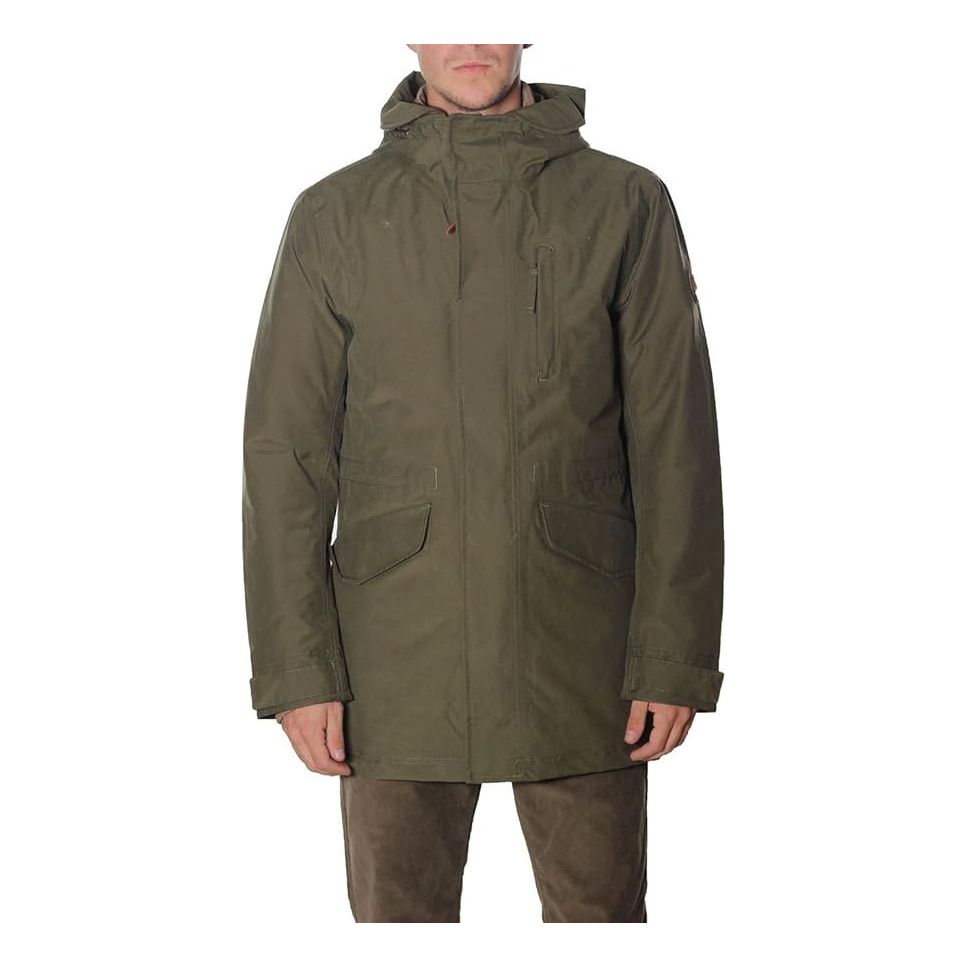 Timberland Snowdon Peak Fishtail Parka Jacket 'Olive Green' A6FYH-302