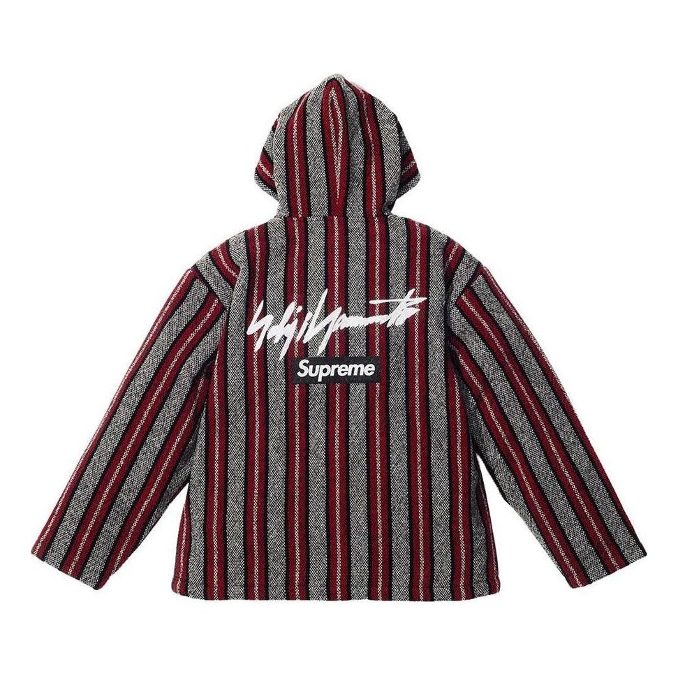 Supreme x Yohji Yamamoto Baja Jacket 'Grey Burgundy' SUP-FW22-411