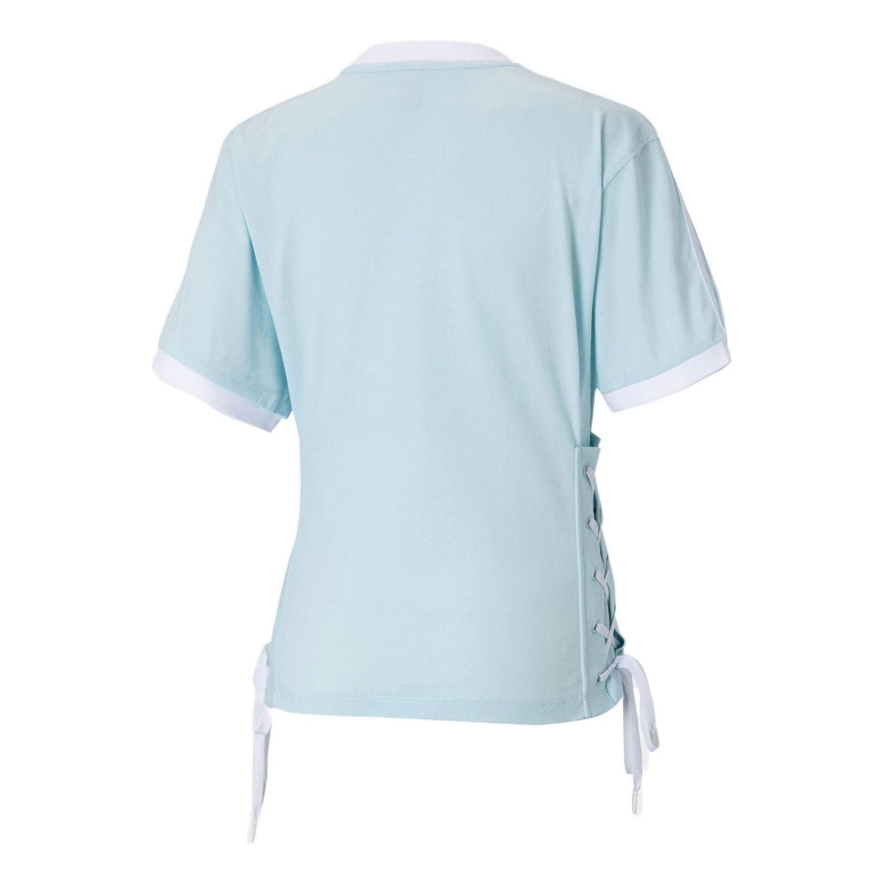 (WMNS) adidas Always Original Laced T-Shirt 'Blue White' HK5063