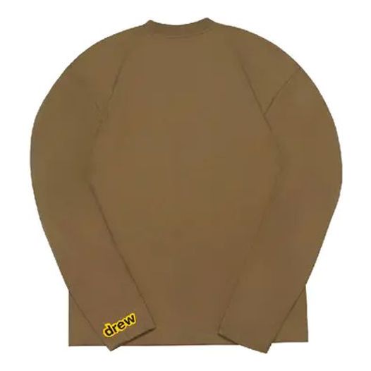Drew House Secret Long Sleeve T-shirt 'Brown' DR-SS20-51