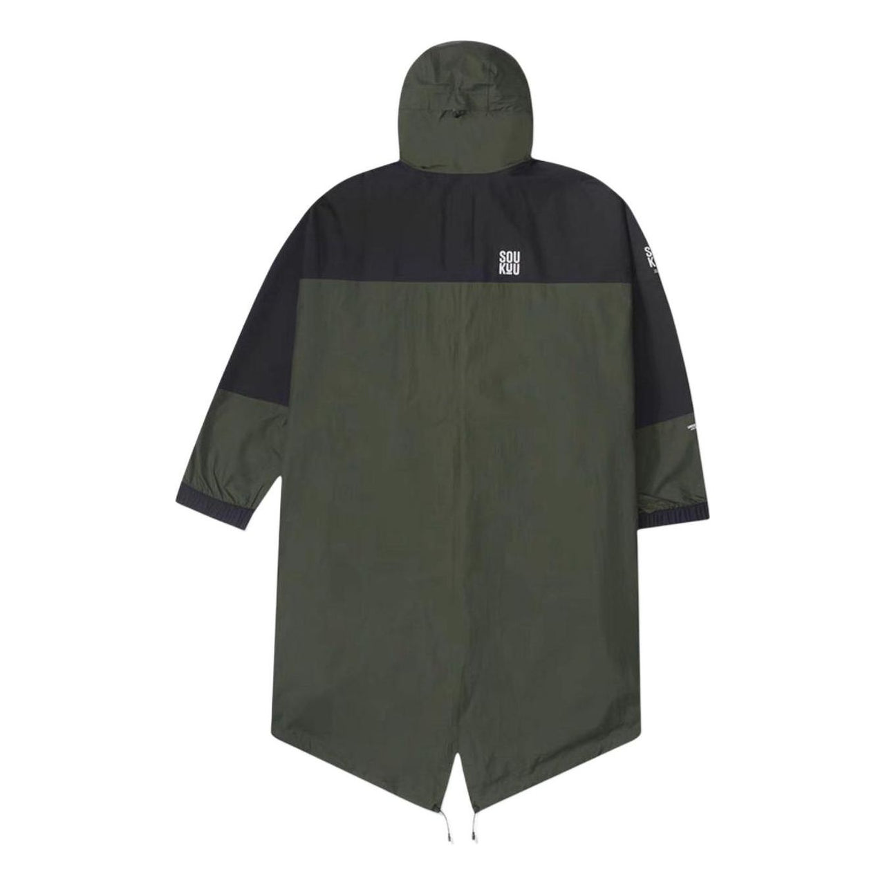 THE NORTH FACE x Undercover Packable Fishtail Parka 'Forest Night Green Tnf Black' NF0A87UC-R0U