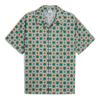PUMA Classics New Prep Aop Woven Shirt 'Green' 627953-86