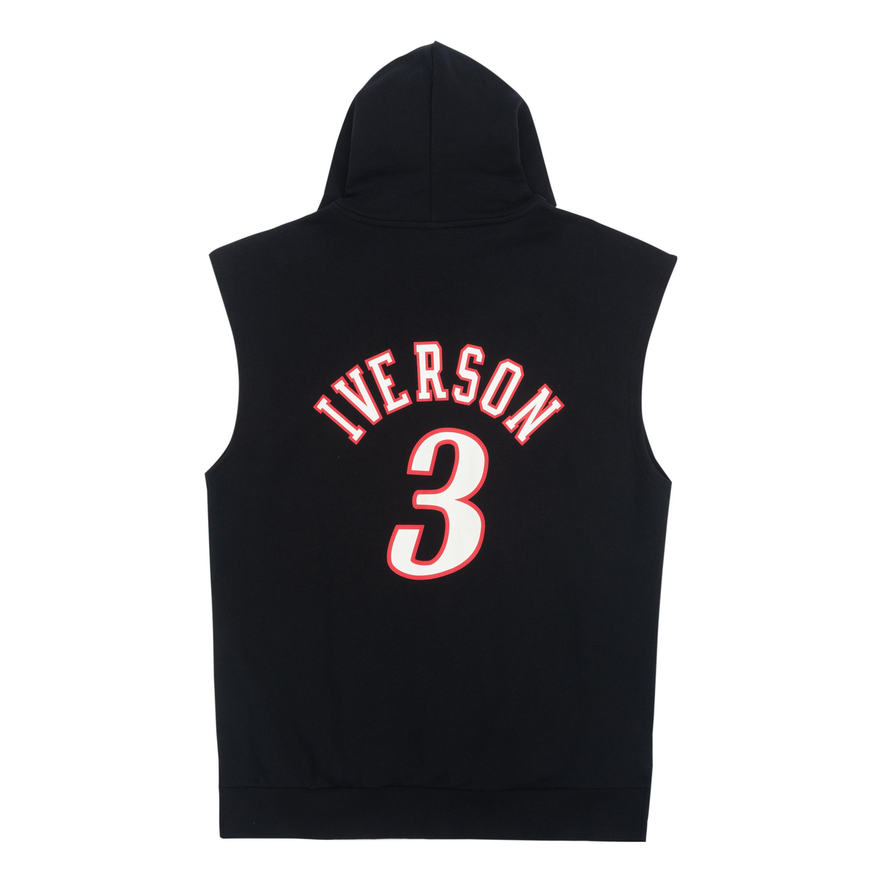 Mitchell & Ness x NBA Philadelphia 76ers Sleeveless Hoodie 'Allen Iverson 3' MNJYFWHD23098001