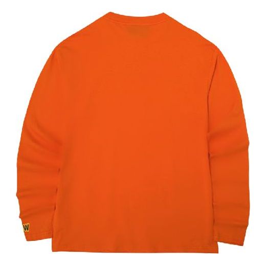 Drew House Secret Long Sleeve T-shirt 'Orange' DR-FW20-108