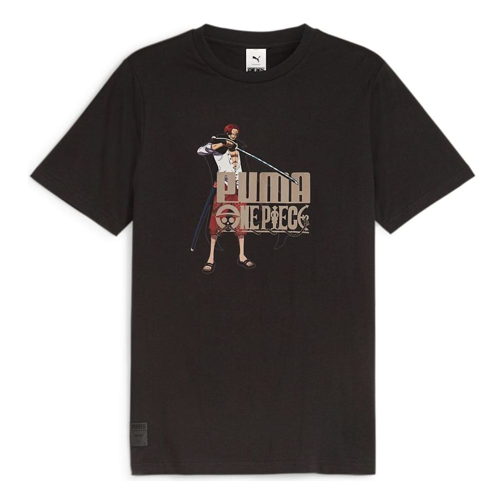 PUMA x ONE PIECE Graphic T-shirt 'Black' 624665-01