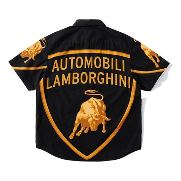 Supreme x Automobili Lamborghini S/S Shirt 'Black Yellow' SUP-SS20-522
