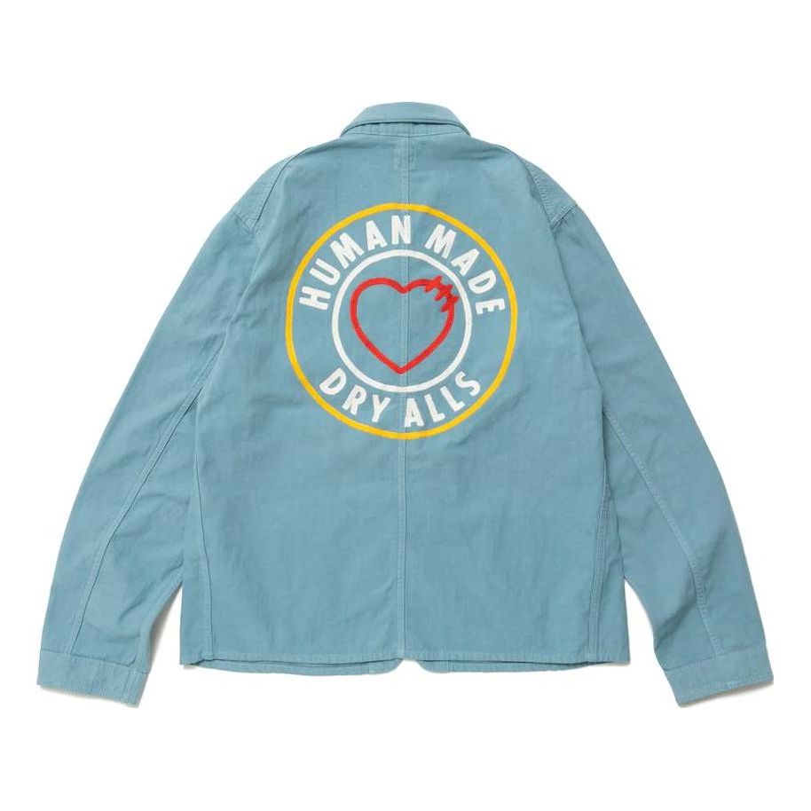 HUMAN MADE Factory Jacket 'Blue' HM25JK018
