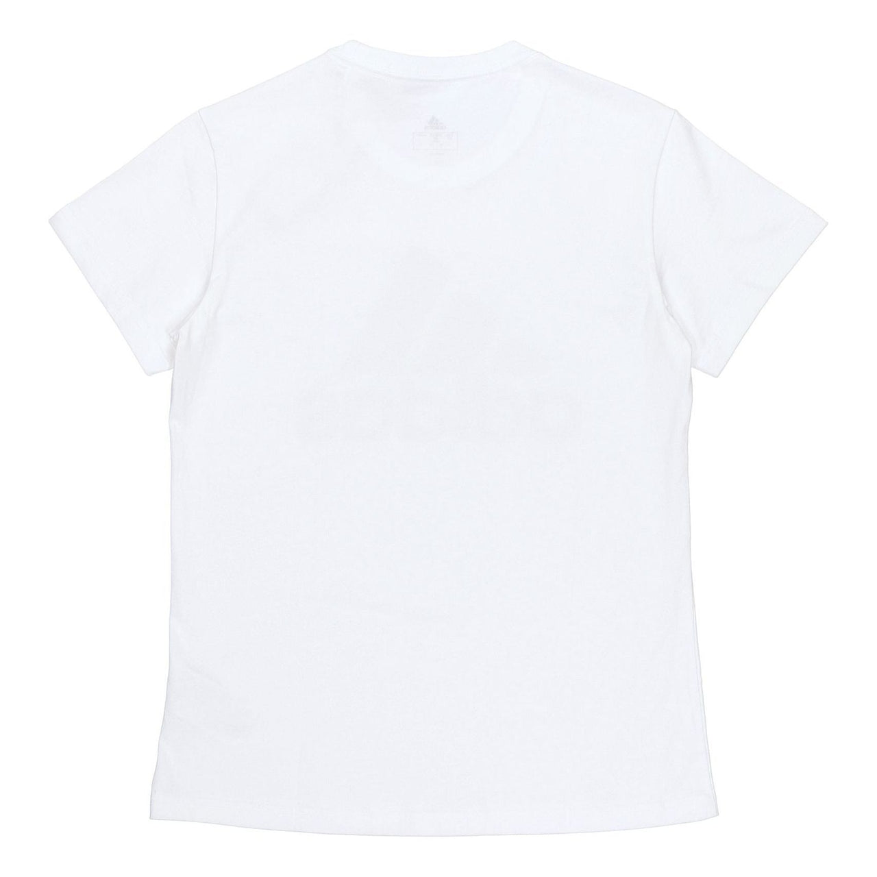 (WMNS) adidas Essentials Logo T-Shirt 'White Black' GL0649