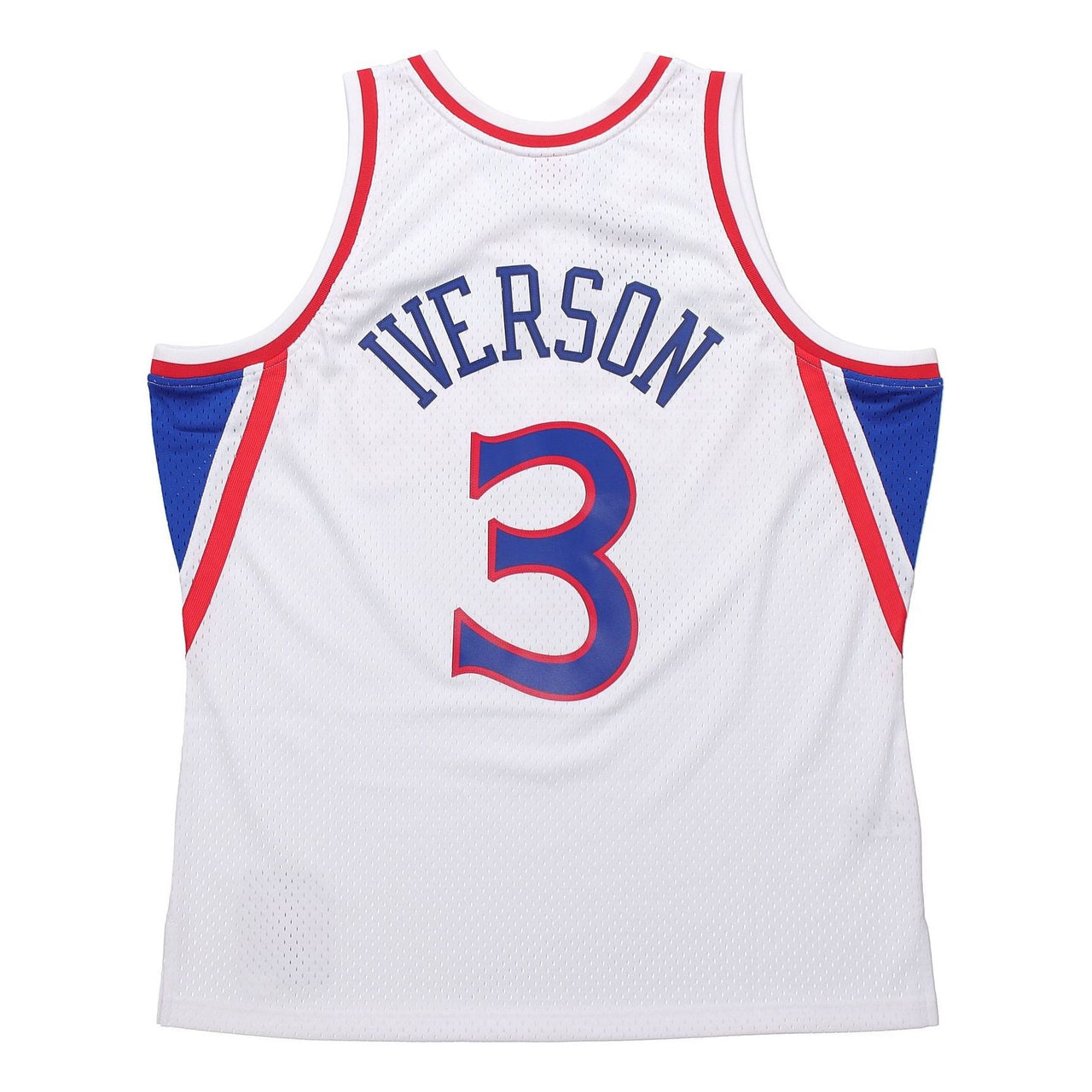 Mitchell & Ness x NBA Philadelphia 76ers 1996-97 Home Swingman Jersey 'Allen Iverson 3' SMJYGS18198-P76WHIT96AIV