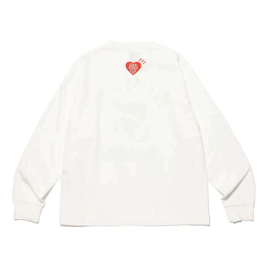 HUMAN MADE x Girls Don't Cry GDC White Day Long Sleeve T-shirt 'White' XX25CS002