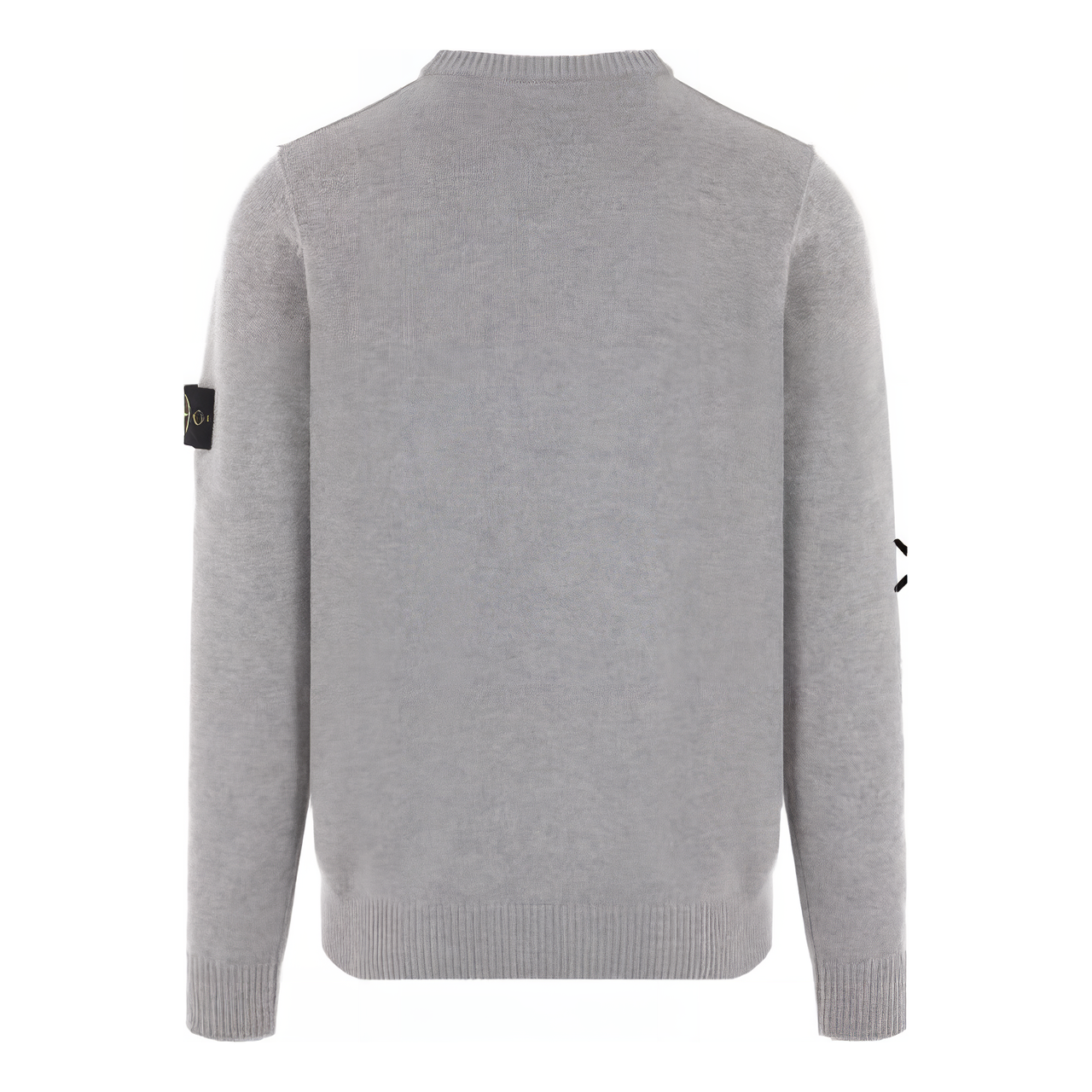 STONE ISLAND Wool Crewneck Sweatshirt 'Grey' 7915508A3-V0M64