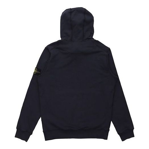 STONE ISLAND Garment Dyed Hoodie 'Navy' 741564151-V0020