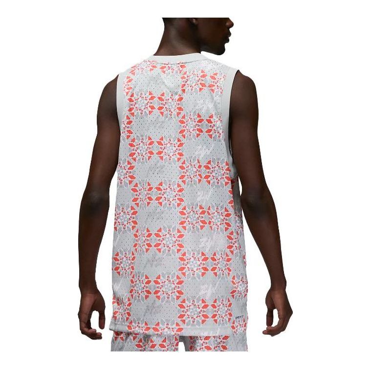 Air Jordan Zion Mesh Print Tank 'Silver' FB8161-025