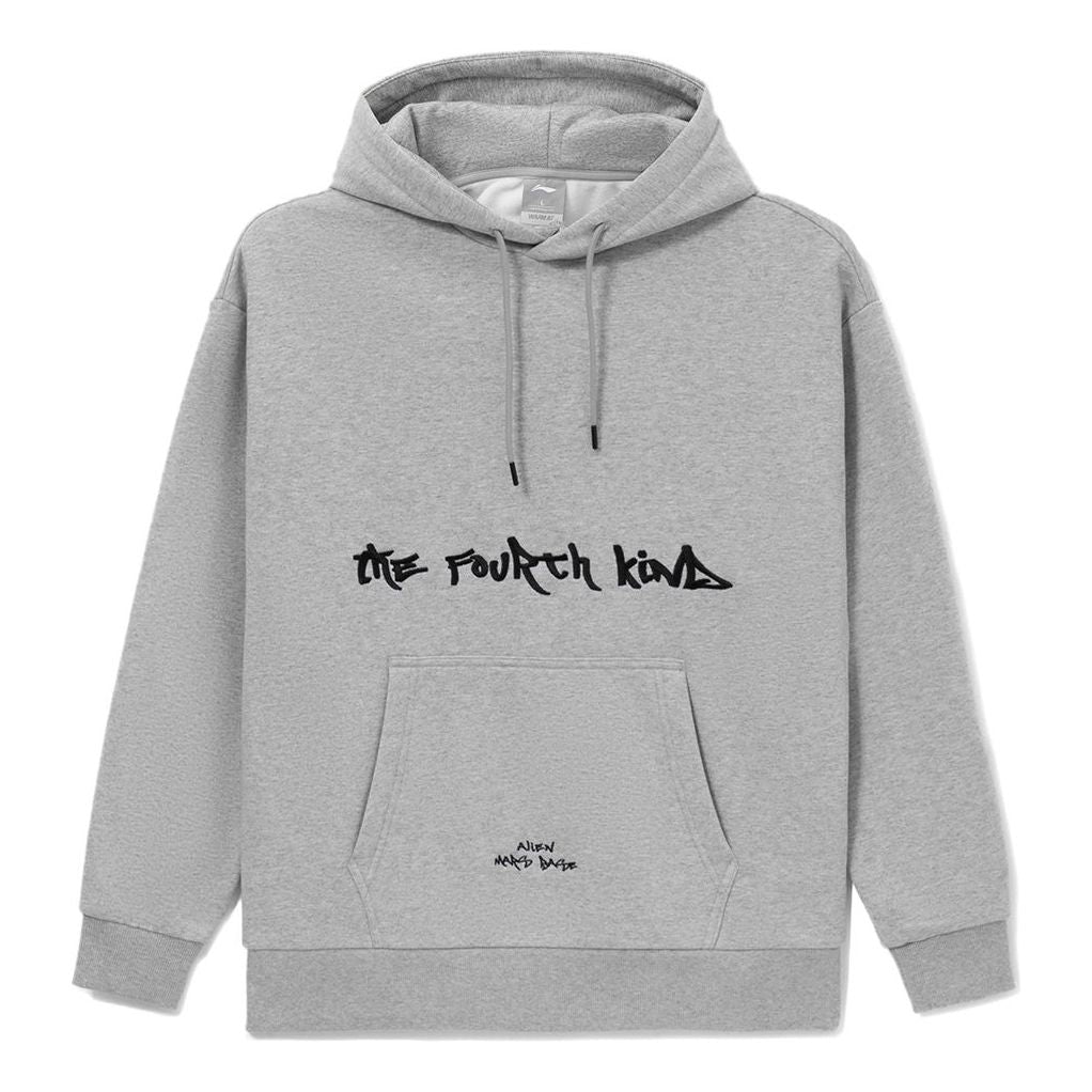 Li-Ning Counterflow Mars Graphic Hoodie 'Grey' AWDRD69-6