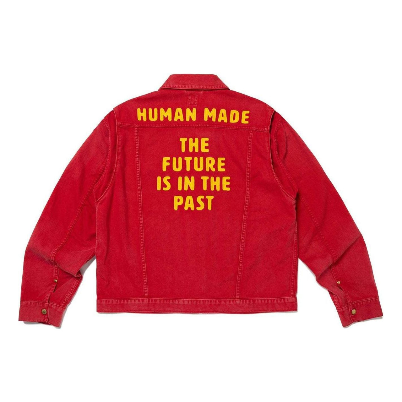 HUMAN MADE Zip-Up Work Jacket 'Red' HM27JK014