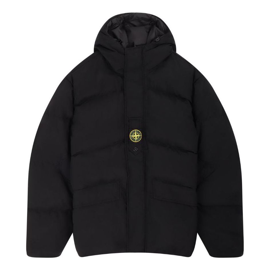 STONE ISLAND Naslan Down TC Garment Dyed Jacket 'Black' 791542719-V0029